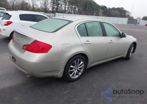 2007 Infiniti G35 Journey из США, поврежденный, VIN JNKBV61E07M725378